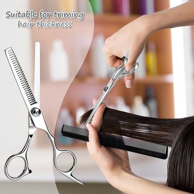 Lot De 3 Ciseaux Effileurs Pour Coiffeur – Idéal Pour Désépaissir Et Façonner Les Cheveux à La Maison