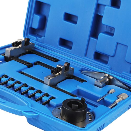 Kit Outil De Calage Moteur JAOGAUS - Compatible Ford 1.5/1.6/2.0/2.3 Ecoboost, Volvo, Land Rover - En Acier Carbone, Boîte Incluse