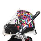 Vococal® Universel Habillage Pluie bébé transparent Cover pour Poussette transparent étanche pluie Protéger bébé
