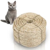 Corde de sisal pour animaux de compagnie corde de sisal chat corde à gratter corde à gratter corde 6000 * 0.8CM