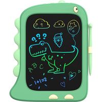 Tablette d'écriture et de dessin LCD de dessin animé de dinosaure de 8,5 pouces, effaçable et réutilisable