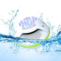 Cowin Haut-parleur portable de bluetooth, haut-parleur flottant imperméable de piscine pour la partie, camping, extérieur/intérieur