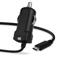 Chargeur voiture pour Samsung Galaxy S21, S20, S20 FE, S10, S9, Plus, Ultra / Note 20, 10 / A71, A52, A51, A21s, A12 - 1.1m, 5V, 3A