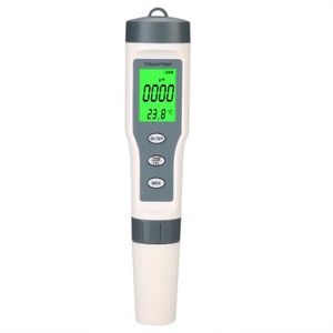 KKmoonp H-m/ètre Tester Portable pH Pen-Type compensation automatique de temp/érature ATC Fonction Auto Calibration et r/étro/éclairage LCD Acidit/é /& TEMP Qualit/é de leau Analyse p/ériph/érique