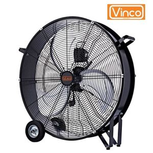 Air Portable Ventilateur Industriel en M/étal Axial ventilateur d/échappement commerciale Atelier Ventilateur dextraction dair 30,5cm Ventilateur