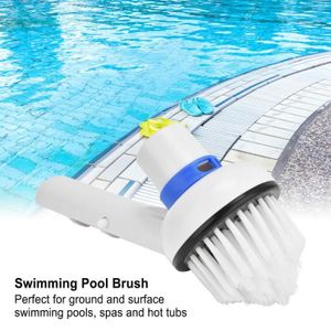 Brosse 24 cm : équipement de nettoyage pour la piscine
