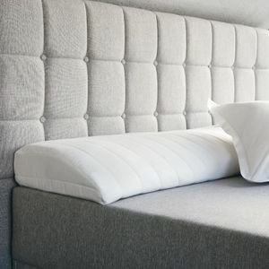 TRAVERSIN Dreamway - Traversin Pupitre Latex - 180 cm - Traversin latex - Confort ferme - Housse 100% coton