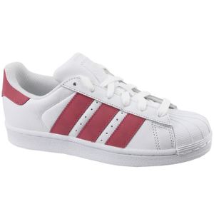 Adidas superstar sale rouge femme