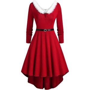 Robe de noel sales grande taille pas cher