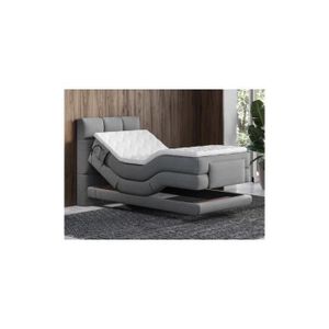 tiSsi® Drap housse pour lit cododo Maxi Boxpring gris 50x90 cm