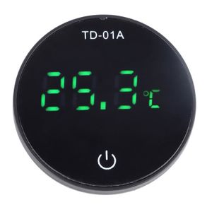Thermomètre USB PC Sonde externe Capteur de température à deux capteurs  avec alarme, Windows, Android TXT