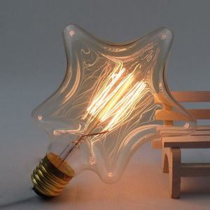 AMPOULE - LED YOLISTAR 220V-240V Edison Ampoule - Ampoule LED Vintage Lampe Décorative E27 - Étoile