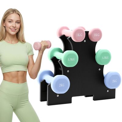UPFIT - Haltère 2kg - A l'unité - Prise en main parfaite - Forme étudiée afin de pouvoir faire différents exercices polyvalents - Permet un entrainement complet - Poignée large et fonctionnelle