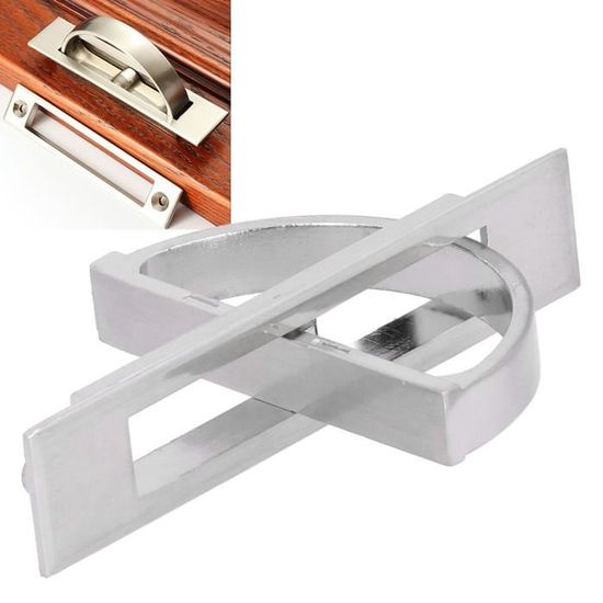 Poignée Cachée Pour Porte, Tiroir, Poche Encastrée, Quincaillerie De Porte D'armoire, D'armoire