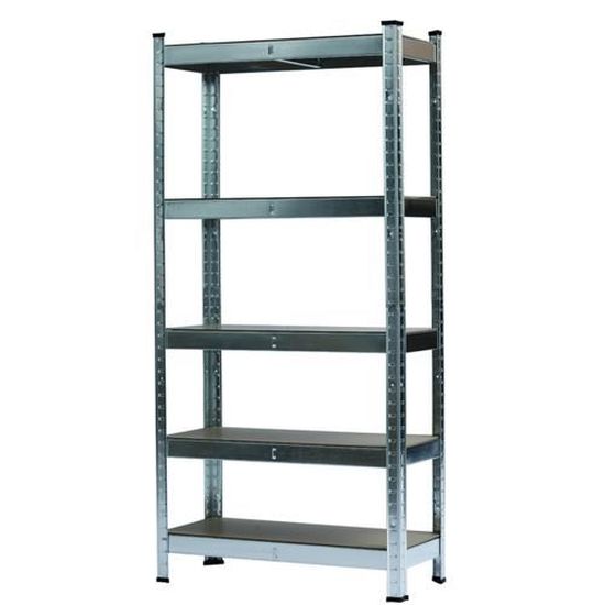 étagère Garage Shelfplaza® HOME 155x40x45cm Étagère Charge Lourde Blanc / Etagere étagère Blanche Métal