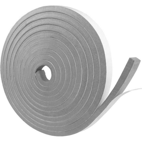 Joint Adhésif En Mousse Caoutchouc – 2 Rouleaux, 12x12x2 M, Pour Portes Et Fenêtres