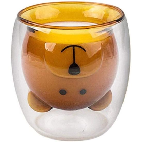 Asng Tasses à Café En Verre, Double Paroi Isotherme, Verres à