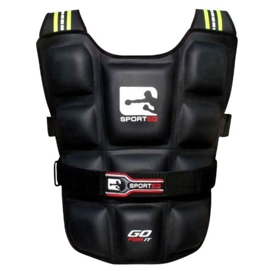 Gilet leste reglable Pro Gym Training Course perte de poids Fitness Veste 6 kg 10 kg 12 kg 14 kg 20 kg Homme femme noir Cdiscount Sport