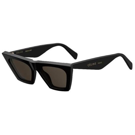 Lunettes de soleil femme Celine CL 41468 S 807 IR Noir Couleur Noir Noir Achat Vente lunettes de soleil Femme Adulte Cdiscount