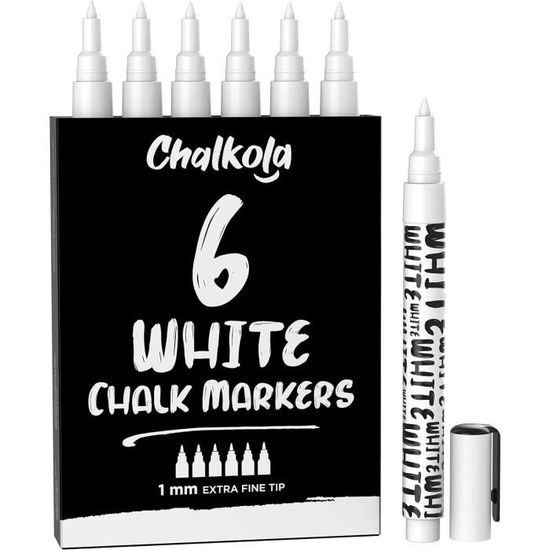 White Chalk Pens White Dry Erase Liquid Chalk Pens For Chalkboard