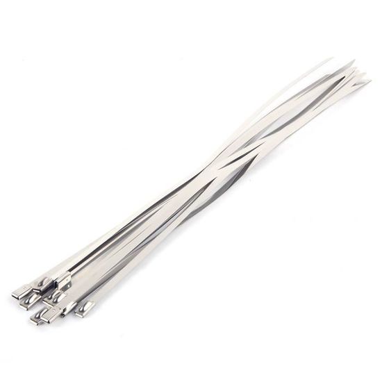 Bande Isolante Échappement 6m X 5cm - Fibre De Verre + Colliers Inox - Pour Moto/Voiture