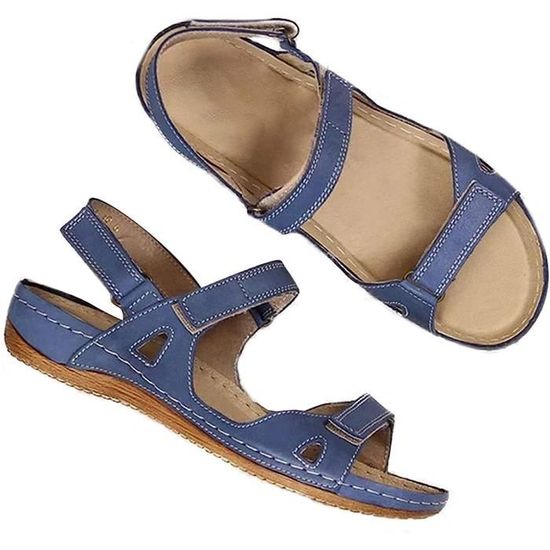 Sandales Orthopédiques Femme été - Sabot Confortable, Semelle Anti-dérapante - Taille 35 à 43 - Respirant
