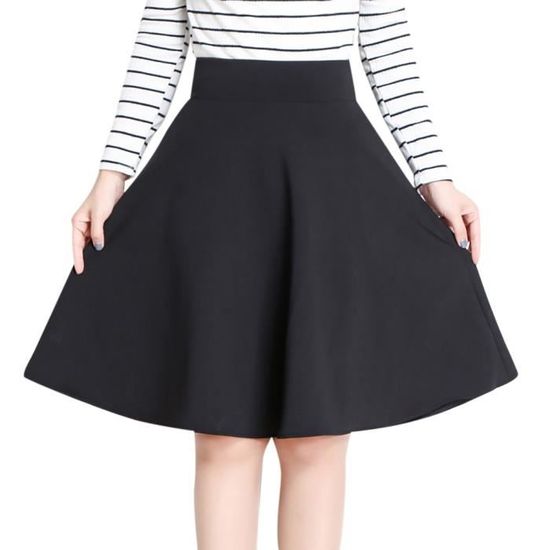 Jupe genoux taille haute outlet