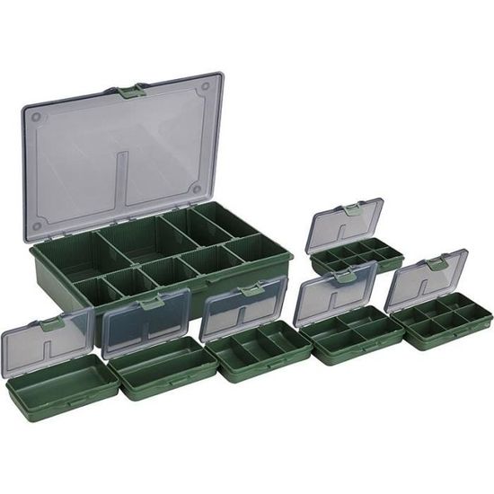 Boite De Rangement Sensas Feeder 7 En 1 27 X 20 X 6 Prix Pas