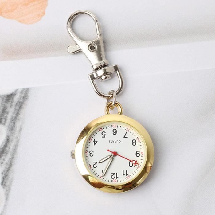 Montre Infirmière 5 Pièces BORDEAG – Rétractable Jusqu’à 80 Cm Avec Clip | Pour Médecins, Soignants & Étudiants