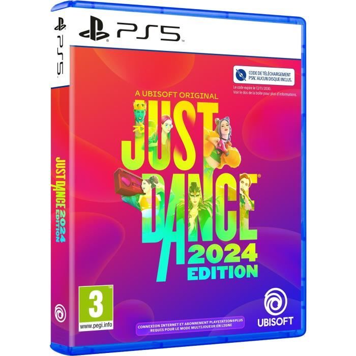 Just Dance 2024 Edition - Jeu PS5 (code dans la boîte)