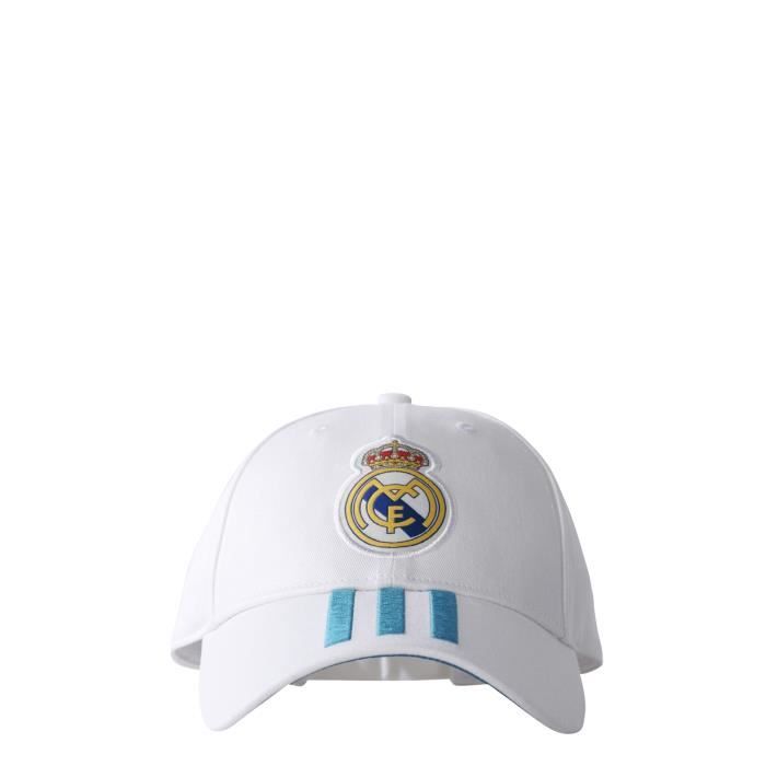 Casquette Real Madrid 2017-2018 - blanc-bleu - 12 ans