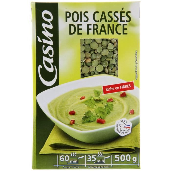 Pois cassés de France - 500g