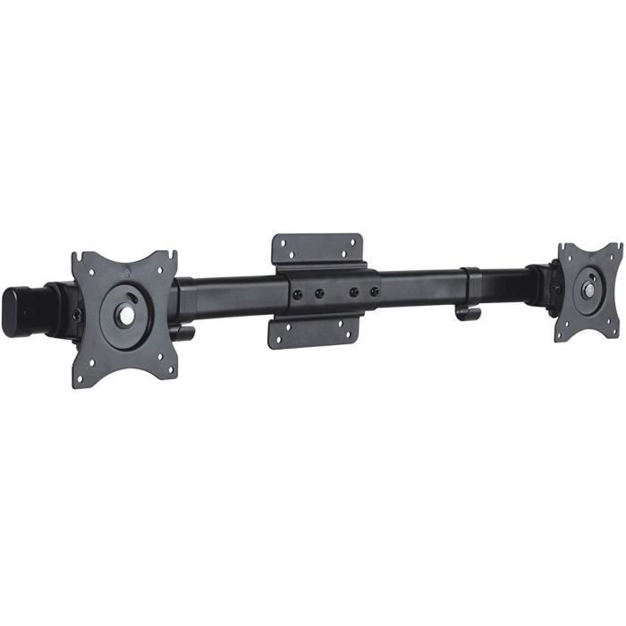 deleyCON Support pour Moniteurs Dual Adaptater pour L’Installation de Deux éCrans à Un Support Unique 2273