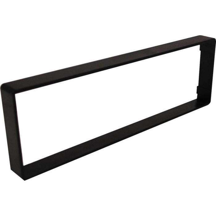 Entretoise Universelle 15mm pour autoradio simple DIN noir Universel