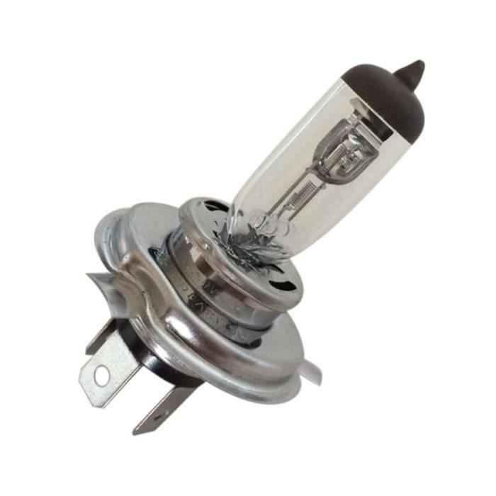 2pcs 12V Xenon H4 100W 6500K halogène à gaz phare blanc ampoules de lampe@LP-029 M20605 Mo34907