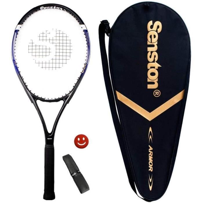 Raquette de Tennis 27'', Raquette de Tennis Adulte, y Compris Sac de Tennis et Surgrip et Amortisseur de Vibrations,300