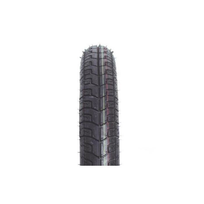 Pneu 2.50-16 Hutchinson Spherus 2 1/2x16 42B pour mobylette Peugeot 50 Fox 1995-2004