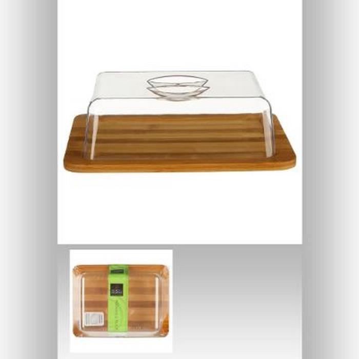 BOITE FROMAGE BAMBOU + COUVERCLE