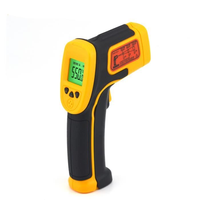 AS530 LCD De Poche Thermomètre Infrarouge Compteur de Température Rouge Laser Testeur Sans Contact Infrarouge Pyromètre Pistolet
