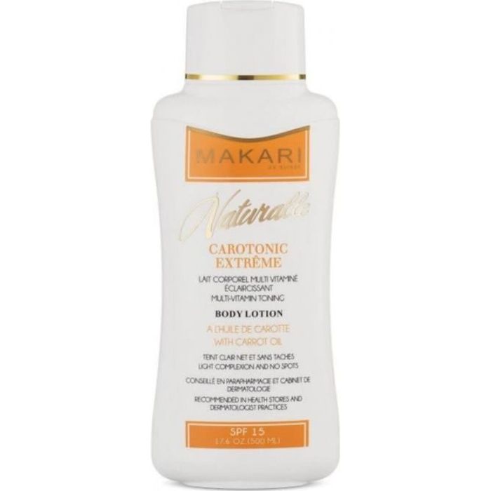 Lait éclaircissant Naturalle carotte Makari