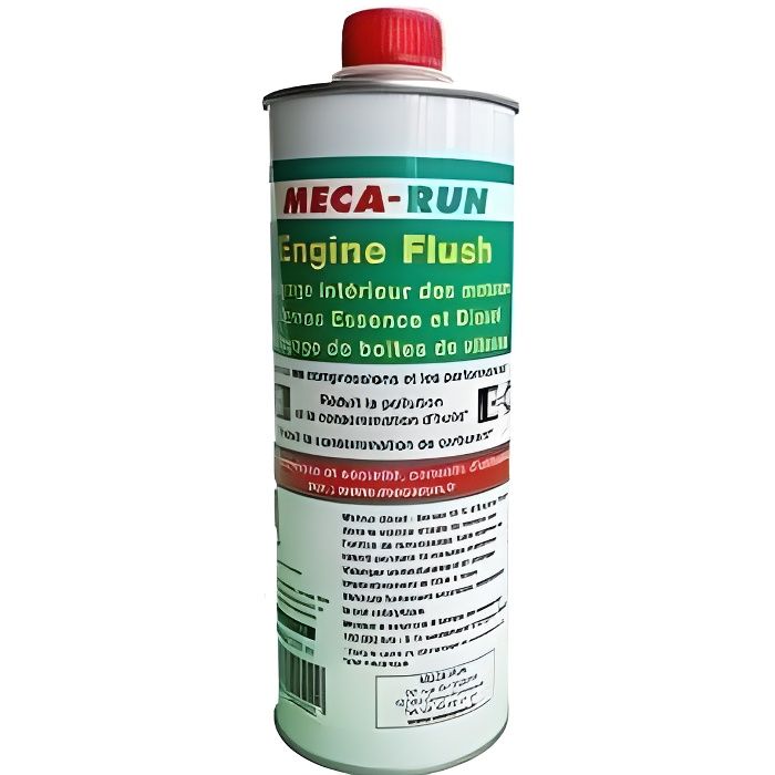 ADDITIF TRAITEMENT MECARUN ENGINE FLUSH 500ML NETTOYAGE INTÉRIEUR MOTEUR