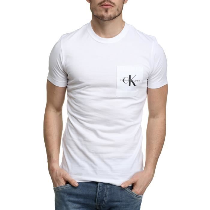 Tee Shirt Calvin Klein J30j320936 Core Monogram...