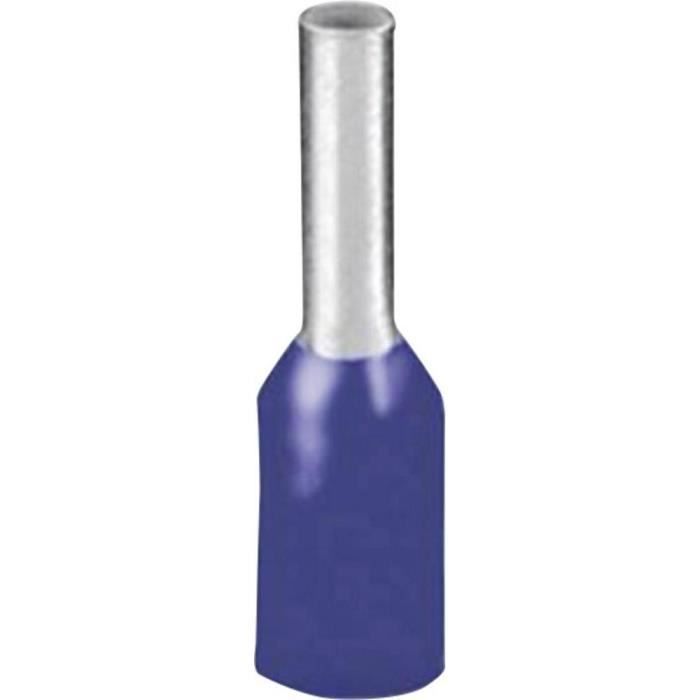 Embout simple d'extrémité de câble Phoenix Contact 3201275 0.5 mm² 10 mm partiellement isolé blanc 100 pc(s)