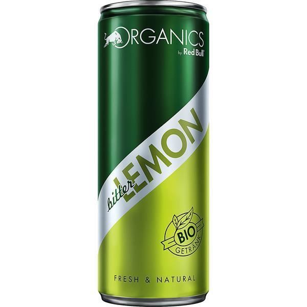 Red Bull Organics Bitter Lemon BIO boisson non-alcoolisée 12 x 0,25l