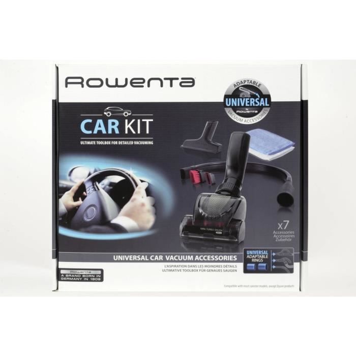 Kit accessoires aspirateurs pour voiture - ROWENTA