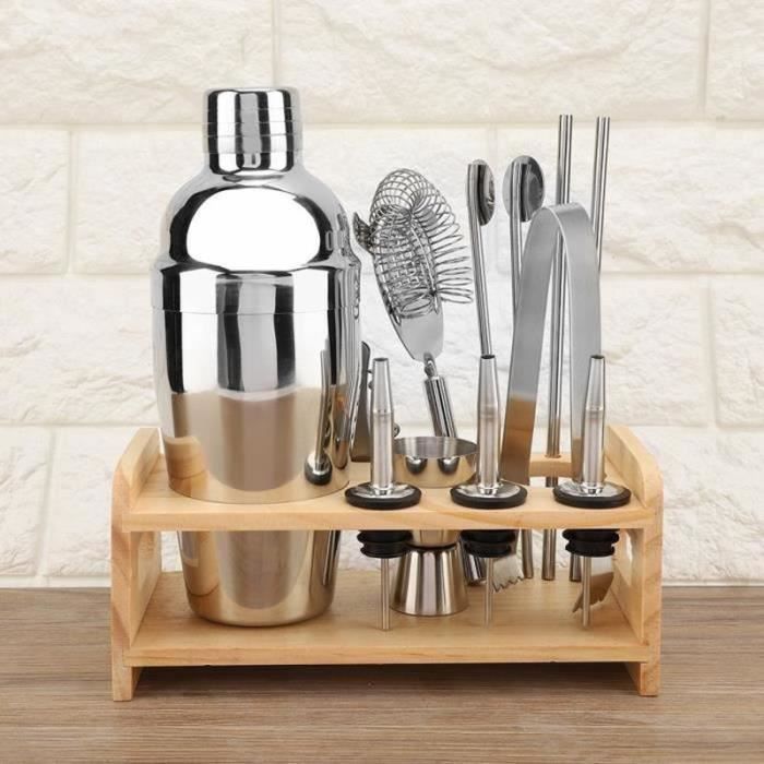 YF33324-12 Pcs - Set Cocktail Shaker Barman En Acier Inox HB066