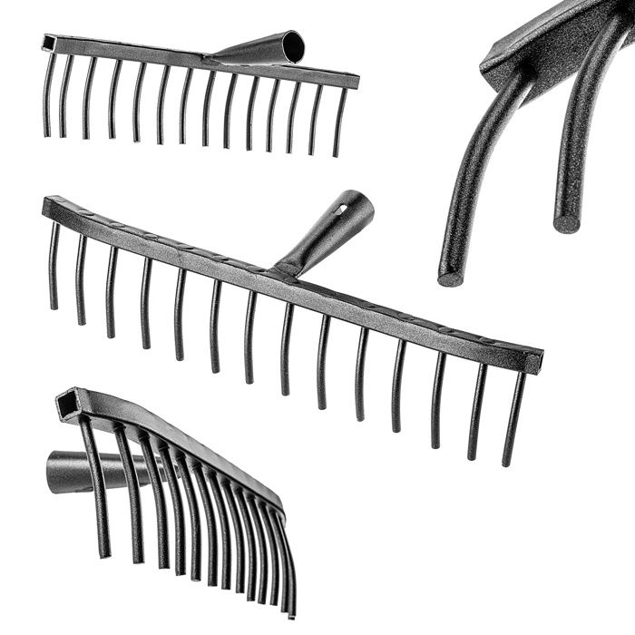 KADAX Râteau Large pour Jardin, Jardin, Jardin, Pelouse, Râteau de KADAX Râteau Large pour Jardin, Jardin, Jardin, Pelouse, Râteau de