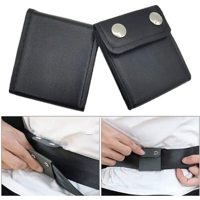 2 Clips Ajusteurs Ceinture Sécurité Voiture - Positionneur Confortable En Argent Pour Épaules Et Cou
