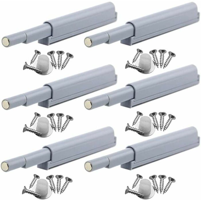 20 Fermetures De Porte Magnétiques Ultra Fortes - Minces Et Silencieuses