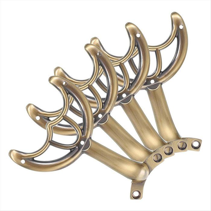Bras de Pales de Ventilateur de Plafond de Remplacement 4 Pièces de 52 Pouces Kit de Support de Vert BronzeBronze Vert